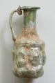 Ancient Roman Glass Jag - Decorated Mask Of Medusa And Bacchus  T Roman photo 1