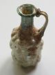 Ancient Roman Glass Jag - Decorated Mask Of Medusa And Bacchus  T Roman photo 3