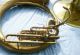 1959 C.  G Conn Sousaphone Elkhart 24 Inch Bell Lady 3 Valve Serial 827180 Brass Brass photo 3