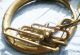 1959 C.  G Conn Sousaphone Elkhart 24 Inch Bell Lady 3 Valve Serial 827180 Brass Brass photo 6