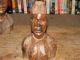 Antique African Hand Carved Busts Mother And Daughter Sculptures & Statues photo 8