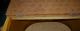 Antique Woven Wicker Picnic Basket Hinged Lid Folded Handles Primitives photo 8