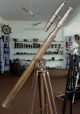 Brass Antique Finish Double Barrel Griffith Astro Telescope With Tripod Stand Telescopes photo 11