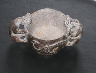 Chinese Han Dynasty Hand Carved Jade 