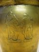 1600/1700 ' S Early Heavy 2 - Mold Bronze Bean Pot,  Marked,  Figural Metalware photo 1