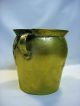 1600/1700 ' S Early Heavy 2 - Mold Bronze Bean Pot,  Marked,  Figural Metalware photo 3