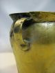1600/1700 ' S Early Heavy 2 - Mold Bronze Bean Pot,  Marked,  Figural Metalware photo 4