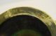 1600/1700 ' S Early Heavy 2 - Mold Bronze Bean Pot,  Marked,  Figural Metalware photo 5
