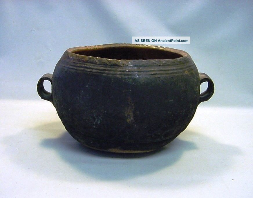 1700/1800 ' S Glazed Earthenware Olla Ethnic Vessel Cooking Pot Guatemala 13 
