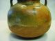 1700/1800 ' S Glazed Earthenware Ethnic Vessel Bean Pot Guatemala 9.  5 