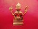 Brahma The God Of Creative Power Thai Amulet Bronze Statue Big Size Amulets photo 2