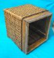 1900 ' S Antique Very Rare Rattan Bamboo Cane Hand Crafted Stool 1900-1950 photo 4