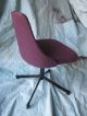 Midcentury Cosco Child ' S Chair,  Mid Century Cosco Purple Chair / Stool,  Atomic Post-1950 photo 4