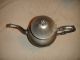 Antique Teapot Or Antique Coffee Pot - Scalloped Handle - Footed Teapot - Lovely - Look Tea/Coffee Pots & Sets photo 4
