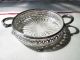 B P Co Epns Silverplate Bm Mounts Candy Dish Footed With Glass Insert Ornate Dishes & Coasters photo 1