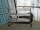 Vtg Industrial Stainless Steel Rolling Kitchen Bar Cart On Casters,  Restaurant Other photo 9