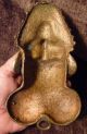 Old Vintage Antique Ashanti Bronze Brass Art African Mask Statue Face Man Tribal Sculptures & Statues photo 5