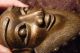Old Vintage Antique Ashanti Bronze Brass Art African Mask Statue Face Man Tribal Sculptures & Statues photo 6