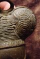 Old Vintage Antique Ashanti Bronze Brass Art African Mask Statue Face Man Tribal Sculptures & Statues photo 7