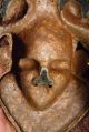 Old Vintage Antique Ashanti Bronze Brass Art African Mask Statue Face Man Sculptures & Statues photo 8