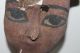 Ancient Egyptian Late Dynastic Mummy Wooden Mask C.  400 - 300 Bc Egyptian photo 2