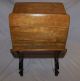 Antique School House Desk Pat 1894 Cast Iron & Wood Buffalo New York Ornate Vgc 1800-1899 photo 5