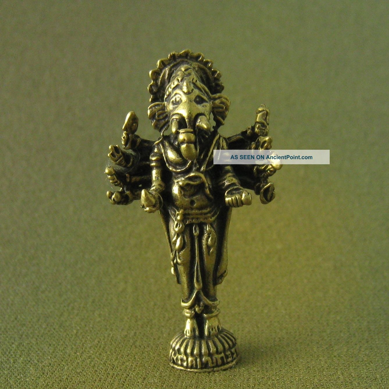 Elephant God Ganesha Ganesh Successful Unique Hindu Thai Amulet Amulets photo