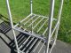 Vtg Industrial Factory Stainless Steel Cart On Casters,  Kitchen Storage Rack Other photo 2