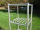 Vtg Industrial Factory Stainless Steel Cart On Casters,  Kitchen Storage Rack Other photo 3