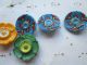Vintage Buttons From Glass& Hard Plastick/very For Your Project Buttons photo 3