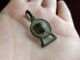 Extremely Rare Medieval Religious Bronze Clothes Fastener British photo 4