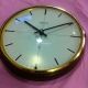 Very Rare Wempe Slimtype Marine Clock Of Wood And Brass From Germany. Clocks photo 10