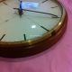 Very Rare Wempe Slimtype Marine Clock Of Wood And Brass From Germany. Clocks photo 2