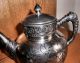 Rare Atq Rockford Silver Co Exquisite Details Quadrupld Slv Plate Teapot 985 - 6 Tea/Coffee Pots & Sets photo 1