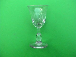 Marvelous Decorated Antique Glass Goblet,  18th Century Ad. photo