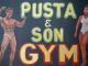 Black Memorabilia Pusta & Son Gym Wooden Sign Folk Art /americana Signs photo 3
