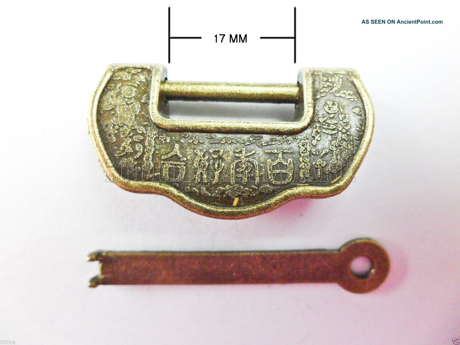 Old Style Chinese Lucky Lock For Jewelry Box Locks & Keys photo