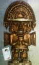 Antique Pre Columbian Reproduction Wood Carved Tumi,  Artifact,  Relic Art,  Clay The Americas photo 1