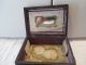 Antique Black Victorian Box With Folk Art Details Boxes photo 2