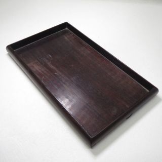 A215: Japanese Wooden Tray Made From Popular Karaki With Good Taste photo