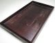 A215: Japanese Wooden Tray Made From Popular Karaki With Good Taste Plates photo 2