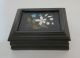 Antique Victorian Italian Pietra Dura Micro Mosaic Ebony Wood Trinket Jewel Box Boxes photo 8