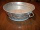 Mini Galvonized Wash Tub Basin With Handles Metalware photo 1