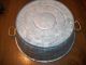 Mini Galvonized Wash Tub Basin With Handles Metalware photo 5