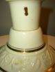 Vintage Antique 3 Chain Porcelain Ceramic Harmony House Ceiling Light Fixture Chandeliers, Fixtures, Sconces photo 6
