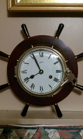 Vintage Schatz Clock And Weather Station Circa 1931 photo