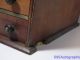 Rare Antique Vintage Clark ' S Spool Cotton O.  N.  T.  Store Display 3 Drawer Cabinet Display Cases photo 3