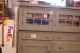 Vintage Oak Green Painted Arts And Craft Built In Cabinet Good Funky Look 1800-1899 photo 3