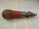 Antique Stitcher Sewing Awl Leather Punch Harness Saddelery Leather Tool 1905 Primitives photo 5