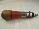 Antique Stitcher Sewing Awl Leather Punch Harness Saddelery Leather Tool 1905 Primitives photo 8